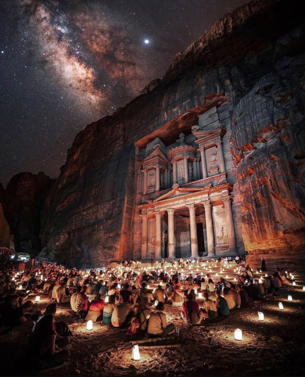 Petra by Night Group Experience