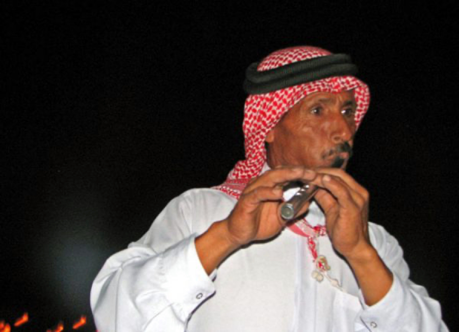 Melodies Flute at Petra by Night